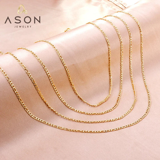 Rope Cuban Link Chain Stainless Steel Necklace