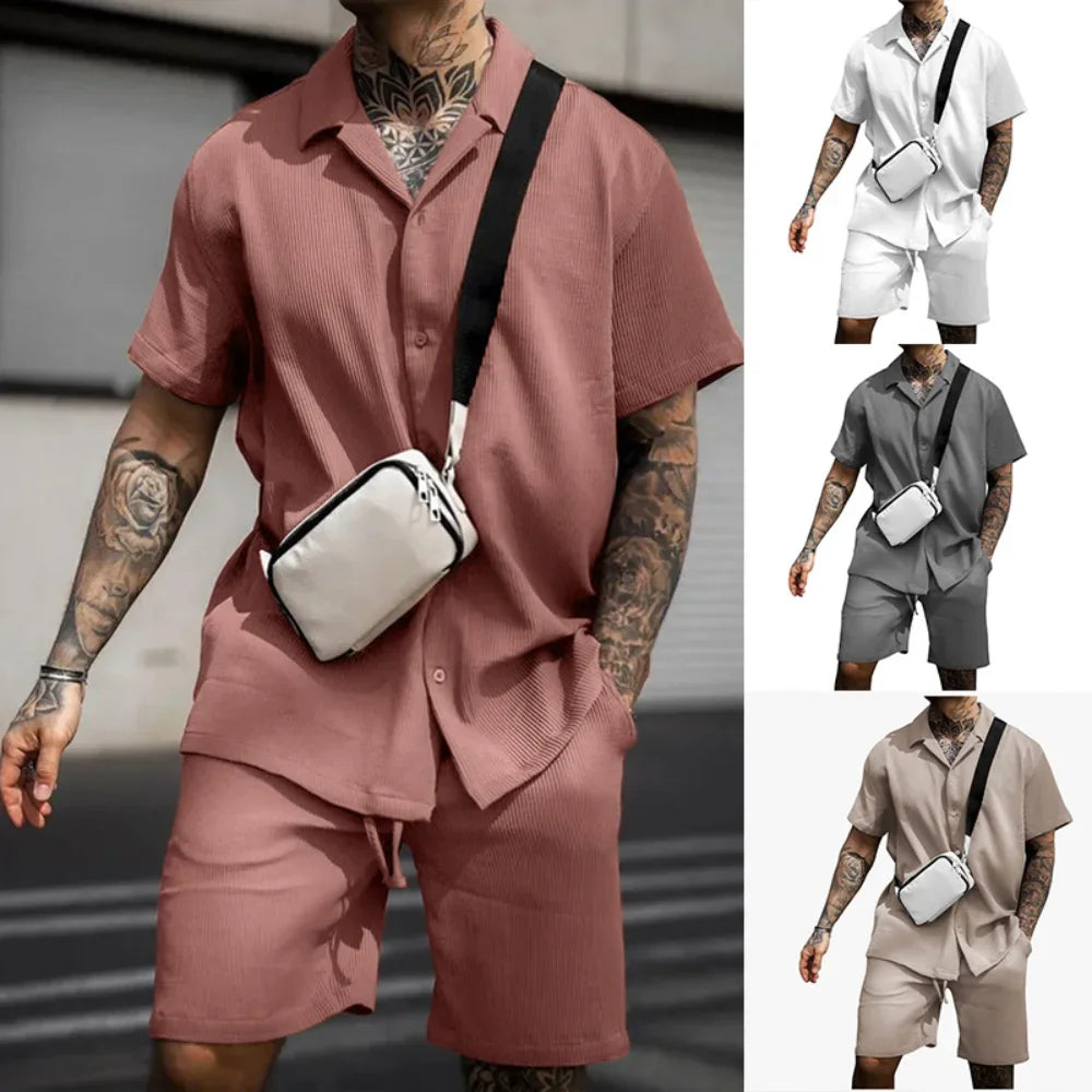 Casual Two-Piece Set for Men