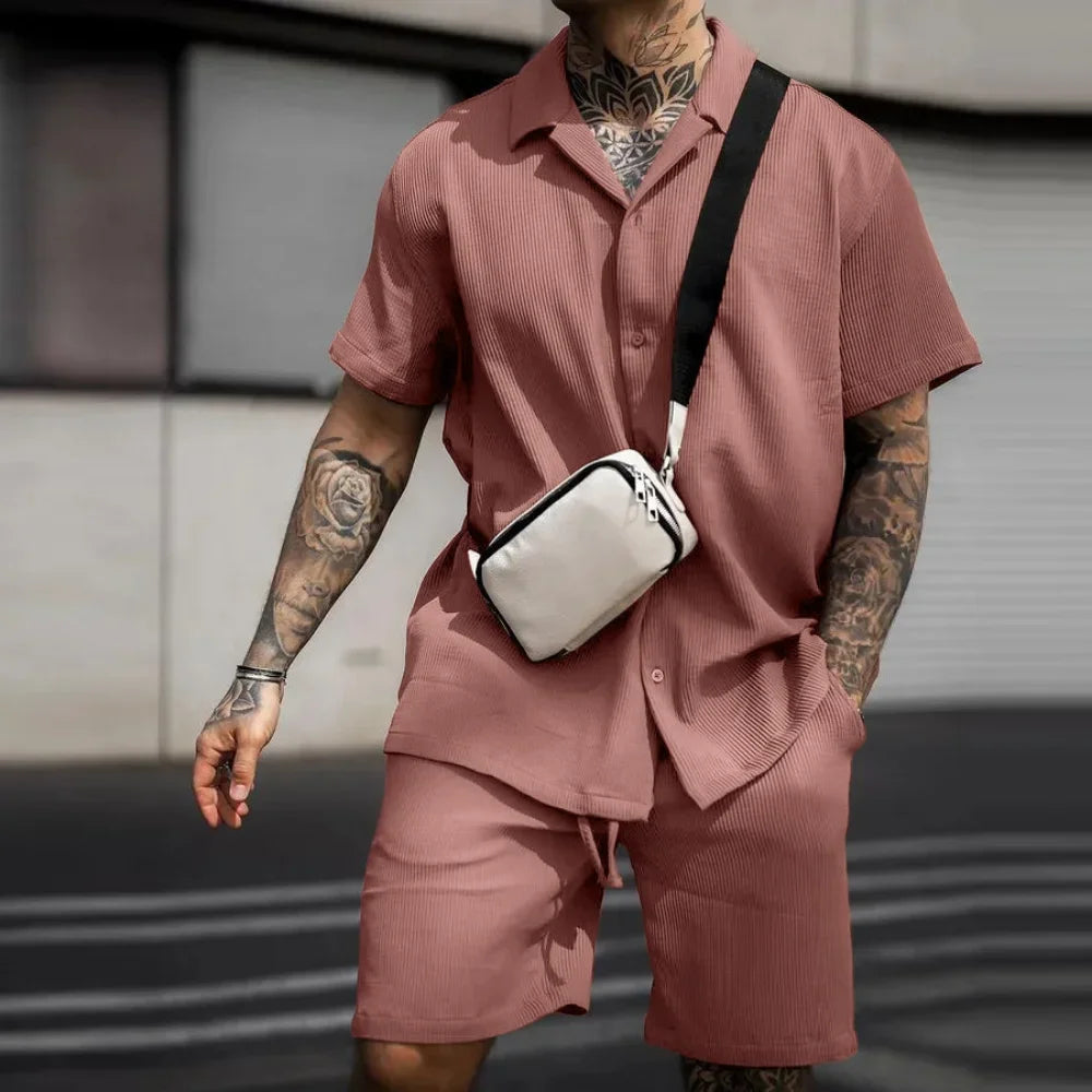 Casual Two-Piece Set for Men