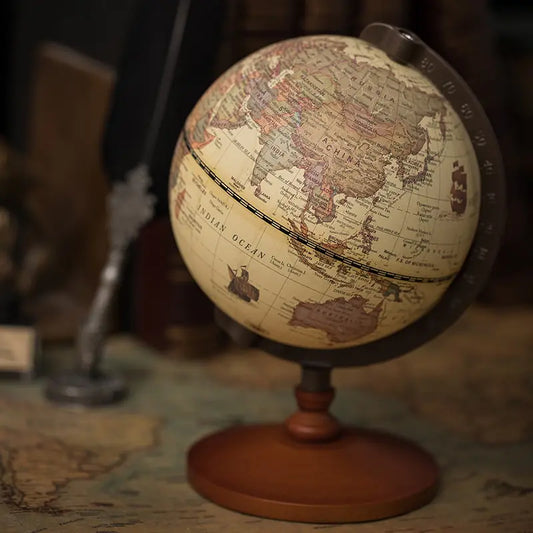 World Globe Map Decor